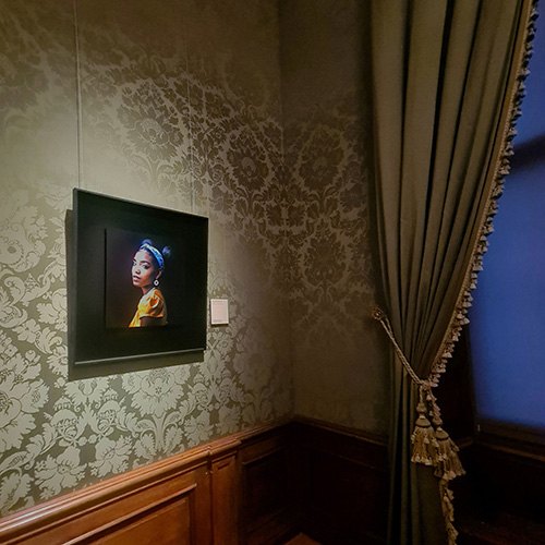 Op de exposities